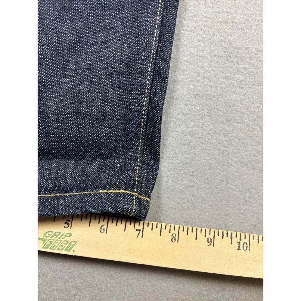 Banana Republic Slim Selvedge Jeans Dark Rinse Premium Denim 36x34) 38x36 Actual